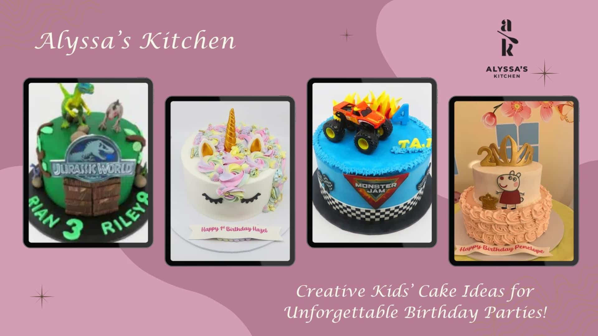 Creative Kids Cake Ideas