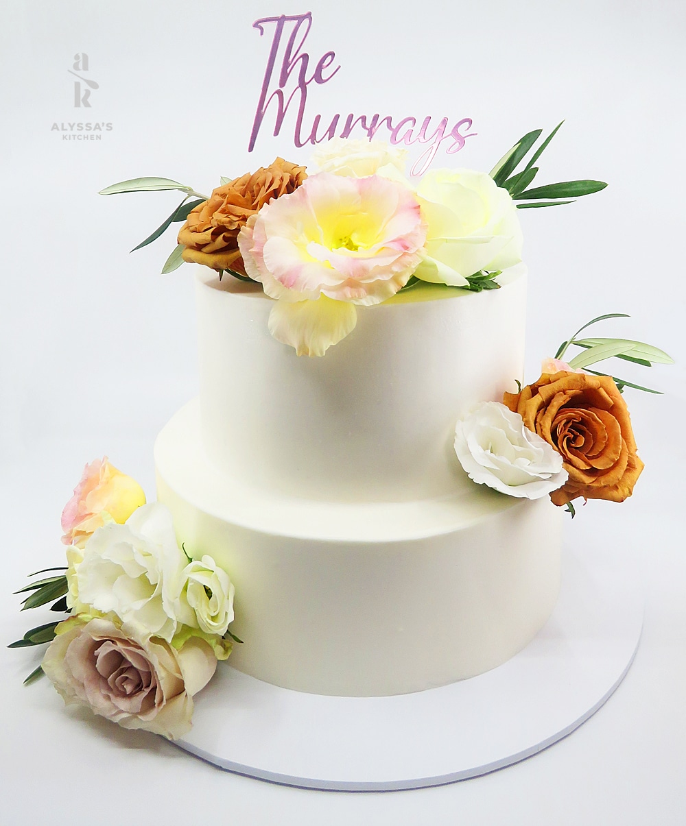Ashleigh Said Grow 14.3.25 - Elegant Two-Tier Caramel Mud Cake