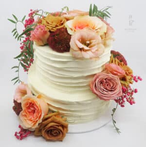 Connor & Samantha BB BE 15.4.25 - Two-Tier Chocolate Mud Cake