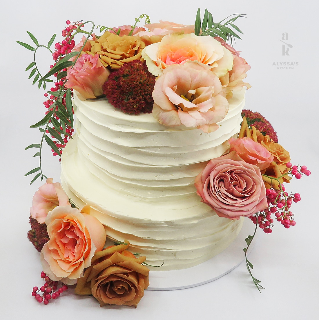 Connor & Samantha BB BE 15.4.25 - Two-Tier Chocolate Mud Cake