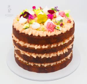 Persian Love Cake wedding cake Kangaroo Valley Bush retreat Sean Landers - Persian Love Wedding Cake